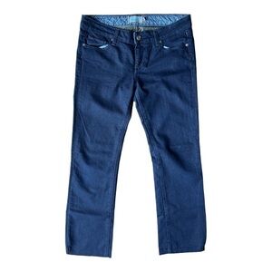 Paige Laurel Canyon Low Rise Dark Boot Cut Jeans 29 Waist Hemmed to 29 Inseam